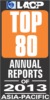 LACP 2013 Vision Awards Top 80 Regional Annual Report (Asia-Pacific) — Ranked #8