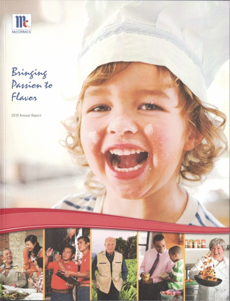 The McCormick & Co. Inc. 2010 Annual Report: 