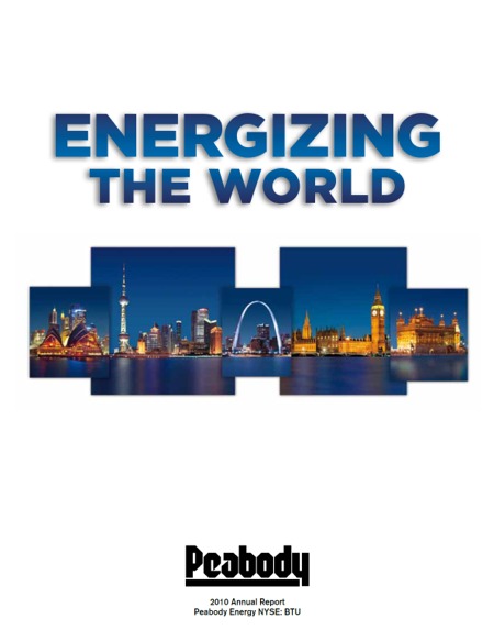 The Peabody Energy 2010 Annual Report