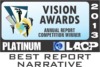 LACP 2013/14 Vision Awards Worldwide Special Achievement Winner