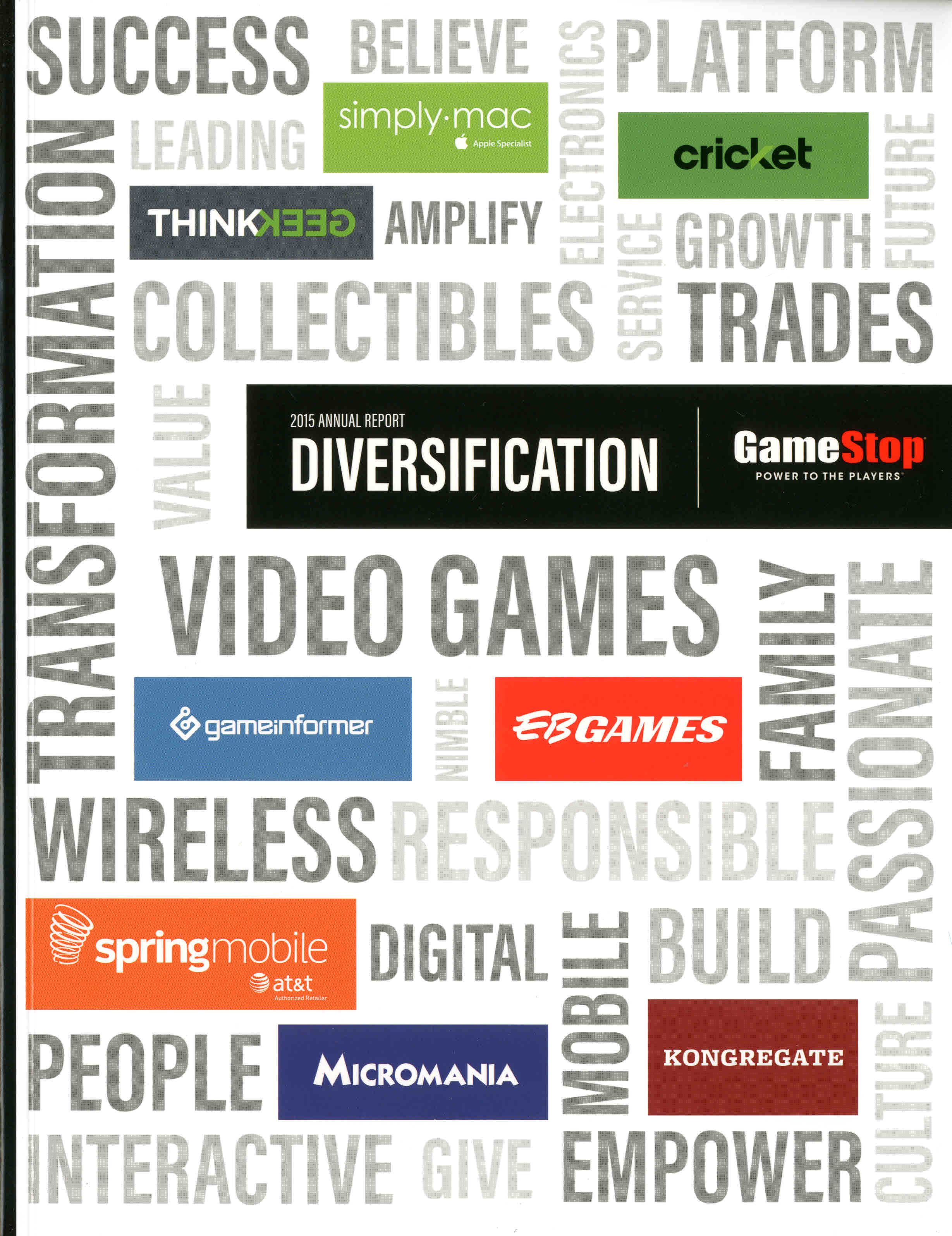 LACP 2015 Vision Awards Annual Report Competition GameStop