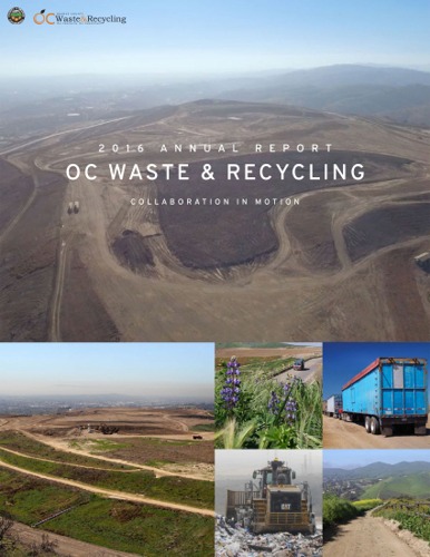 The OC Waste and Recycling Annual Report