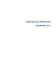 Download the SAMSUNG C&T CORPORATION CSR Report