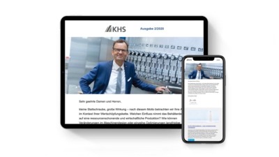 Always up-to-date: Development and continuous optimization of the KHS newsletter