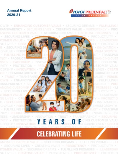 ICICI Prudential Life Insurance Annual Report FY2021