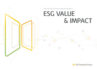 2023 KB Financial Group Sustainability Report   ESG Value & Impact