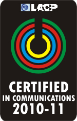 LACP Certified in Communications Logo